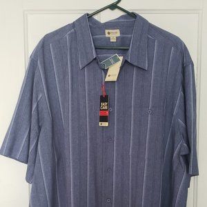 Short sleeve button down 3XL by Haggar - Brand new